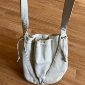 Susan Gail Genuine White Leather Purse